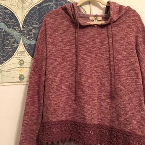 Ya lace hoodie